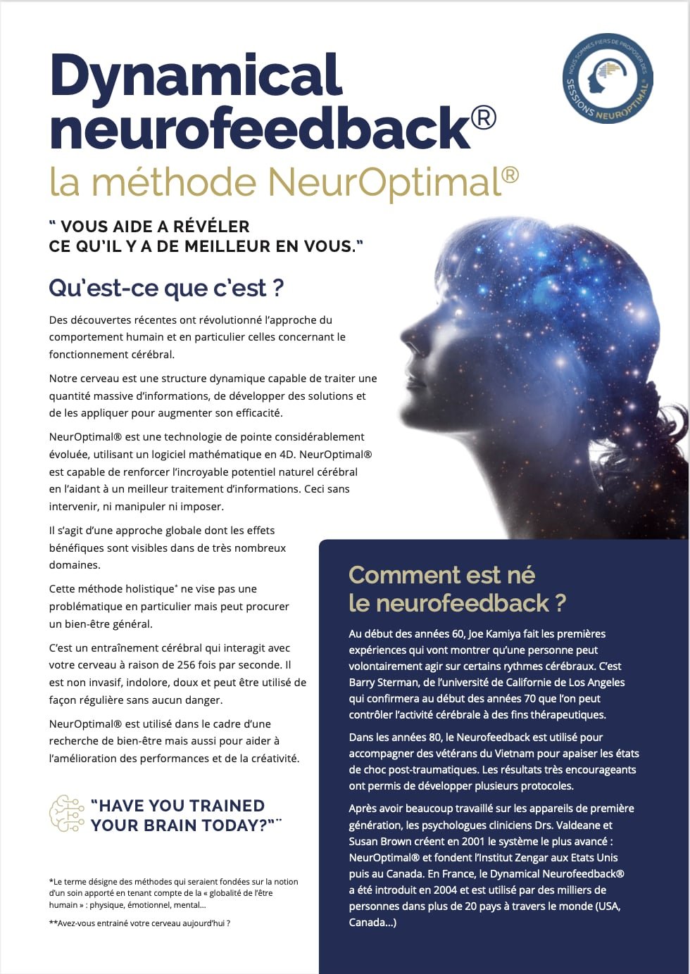 Presentation of Dynamic Neurofeedback