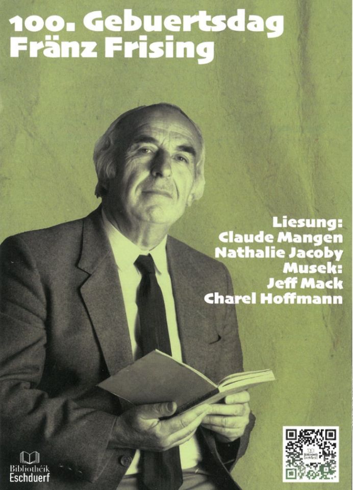 100th Birthday of Fränz Frising