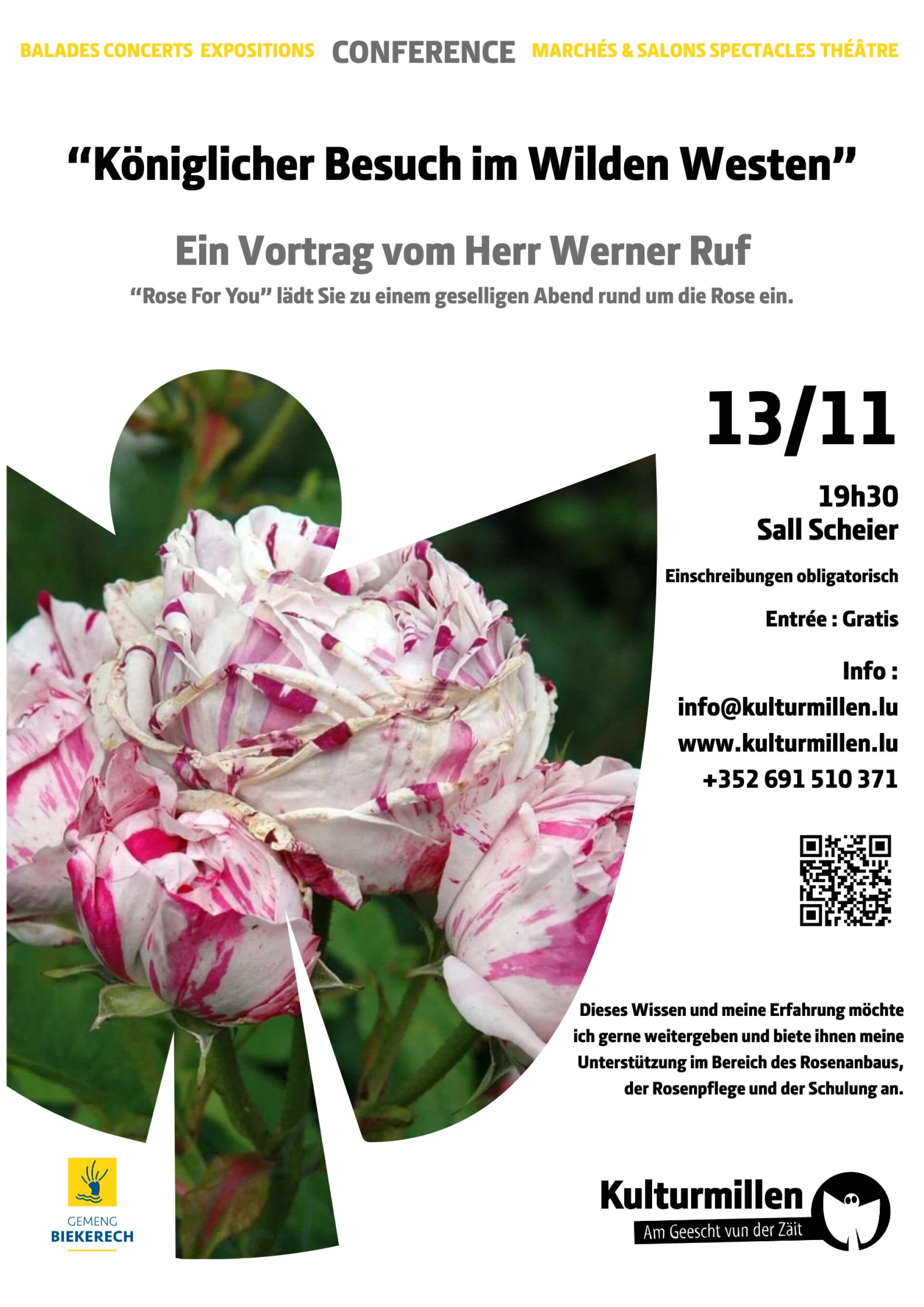 Visite royale dans le Wilden Westen