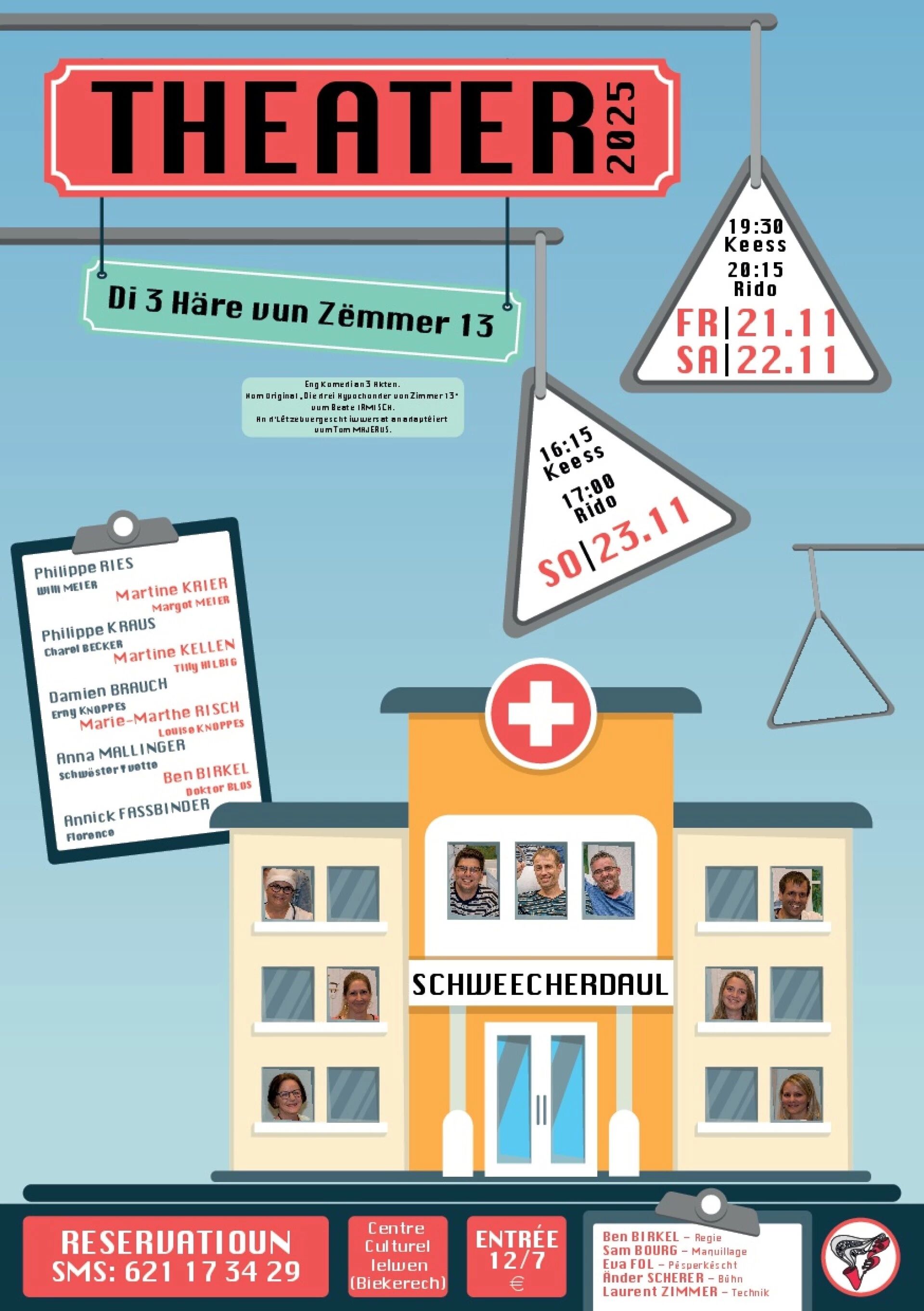 Theater - The 3 Gentlemen of Room 13