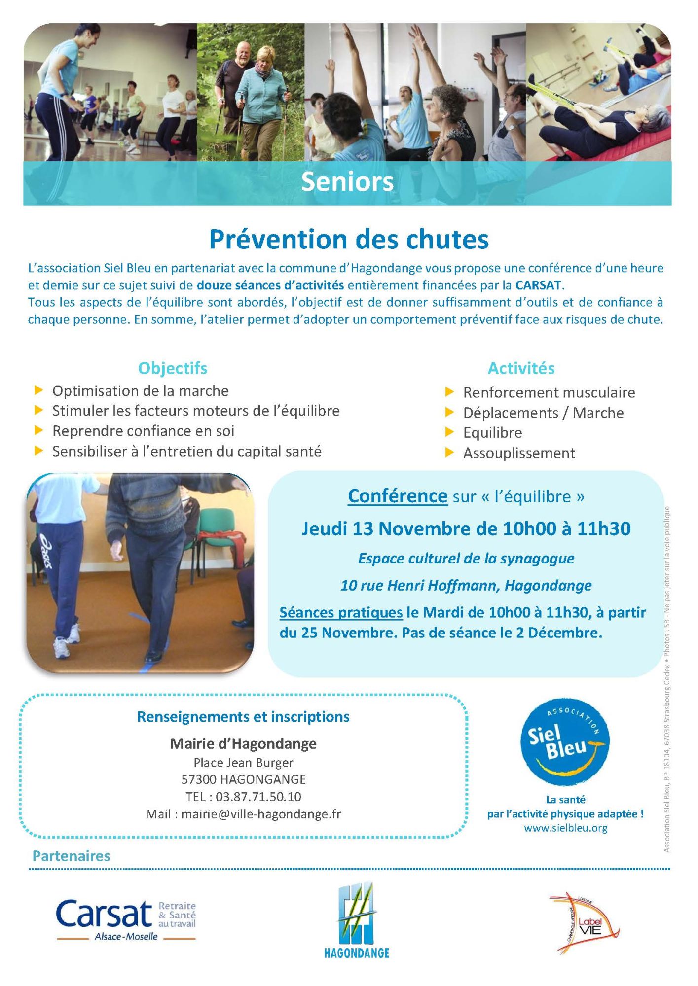 Conférence : Prévention des chutes