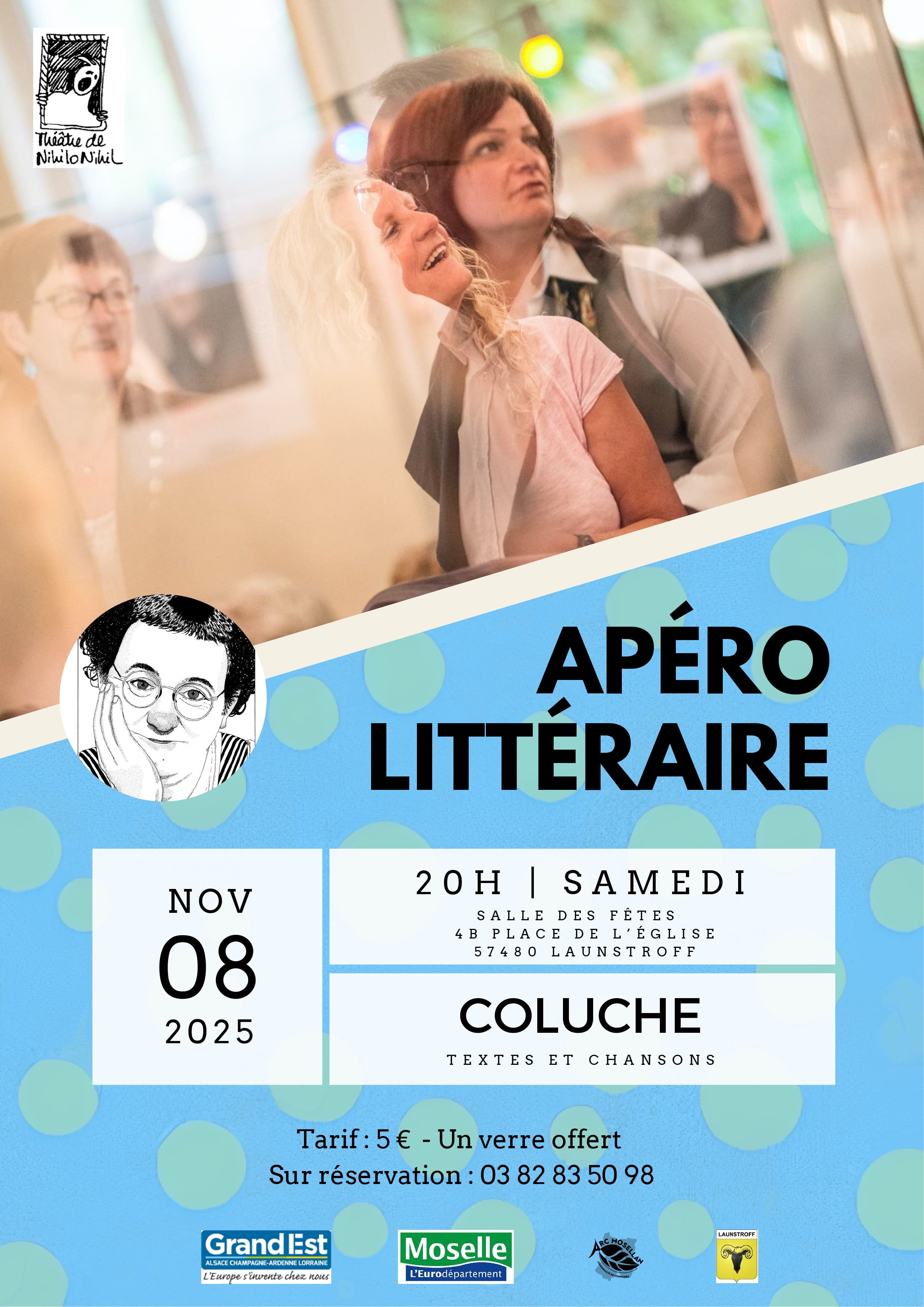 Apéro littéraire 'Coluche'