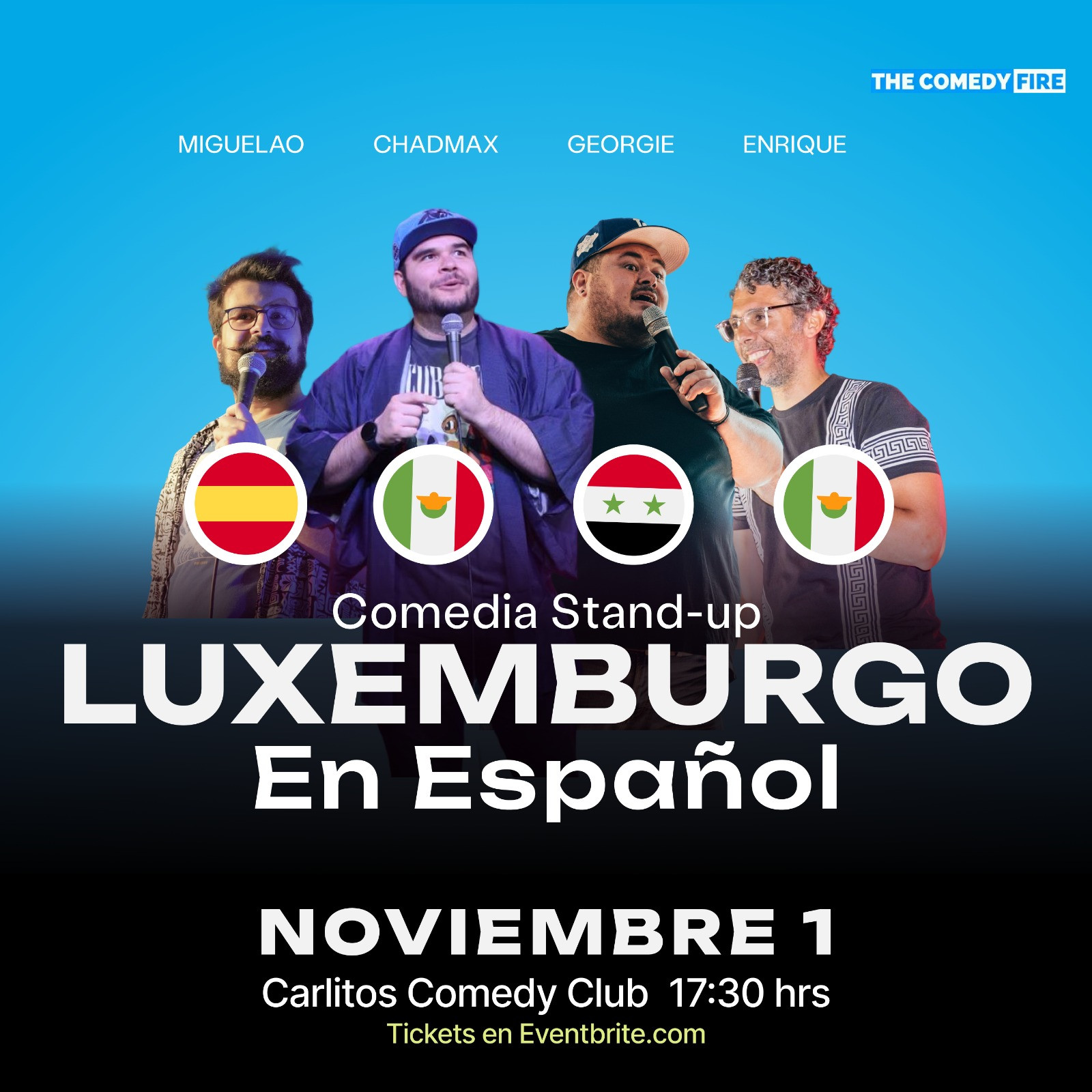 Luxemburgo en Espanol #15 - A stand-up comedy show in your language