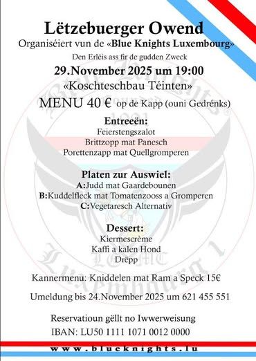 Soirée Luxembourgeoise