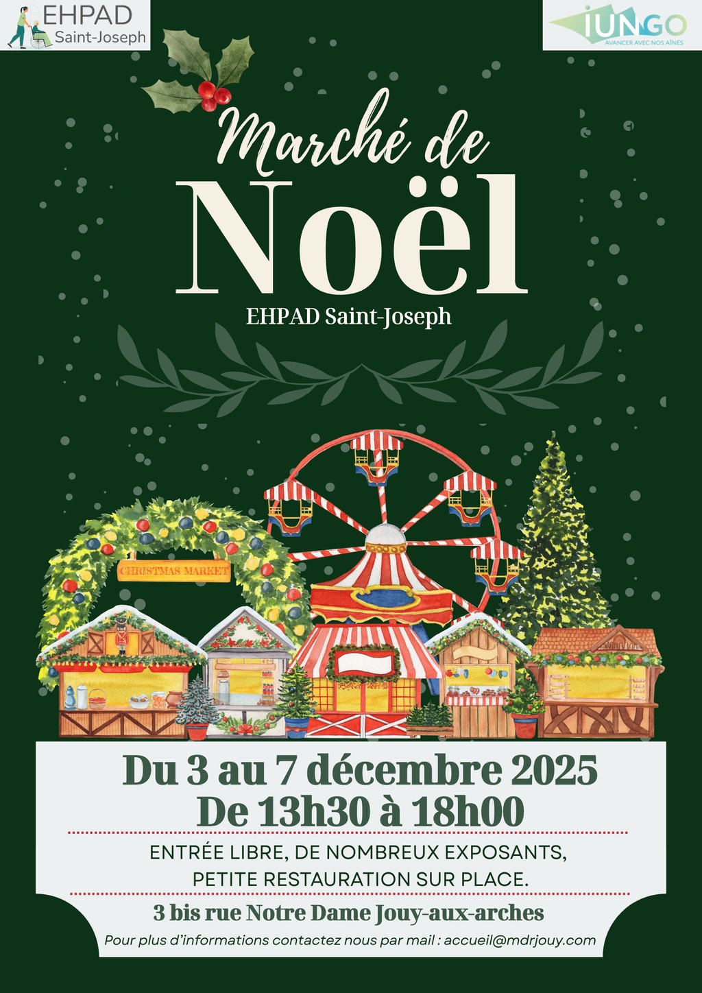 Le Marché de Noël de l’EHPAD Saint-Joseph
