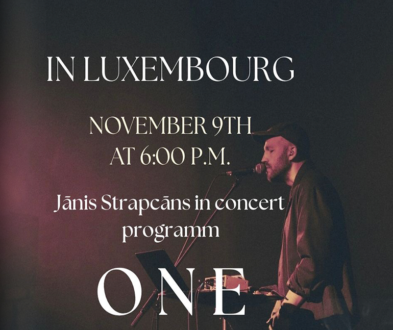 ONE – Janis Strapacans in Concert Program