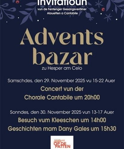 Advent Bazaar