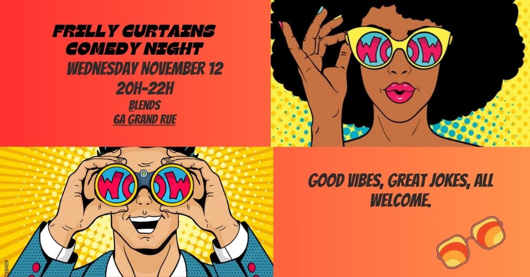 Frilly Curtains Presents