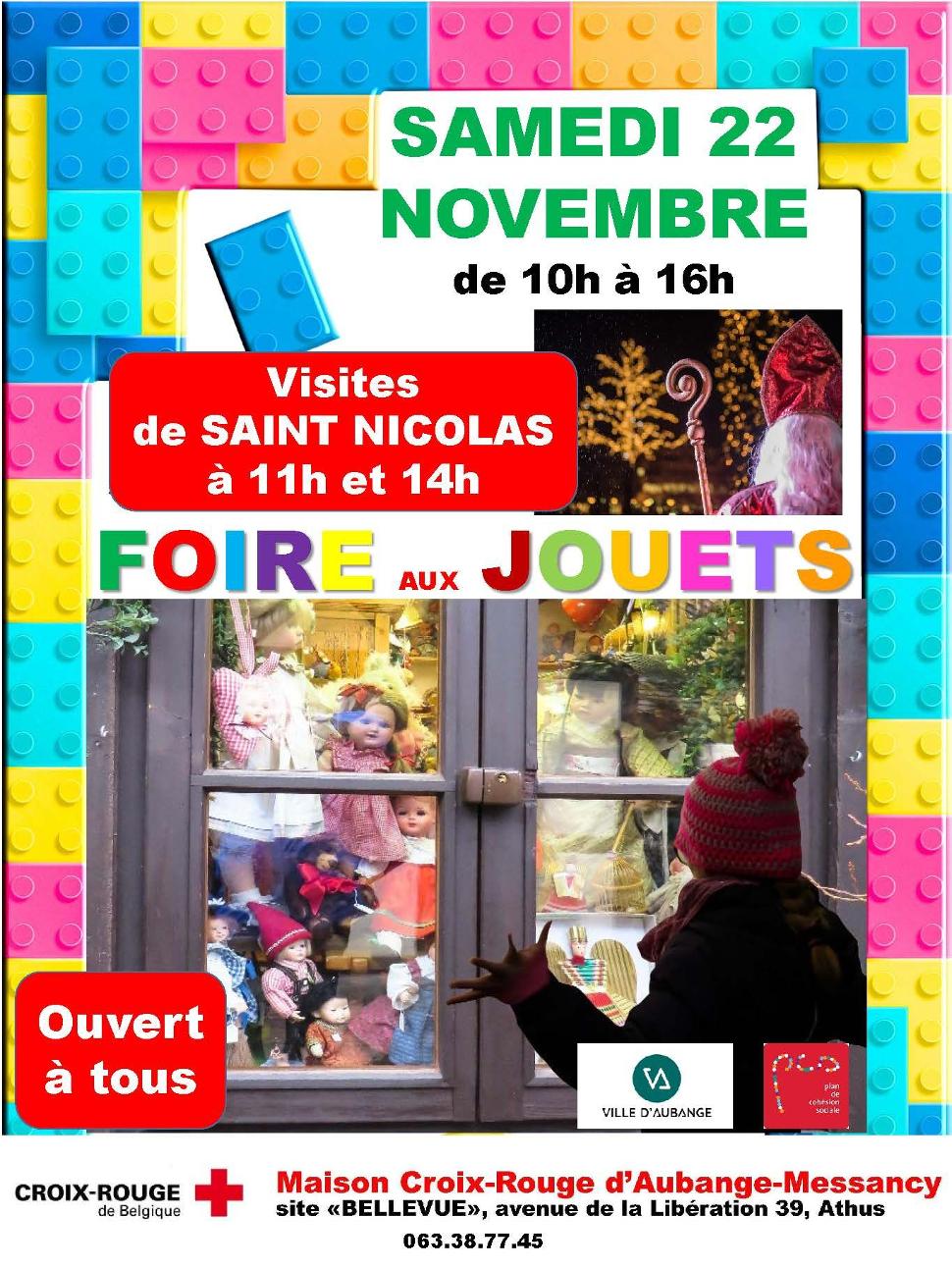 Foire aux jouets de la Croix Rouge