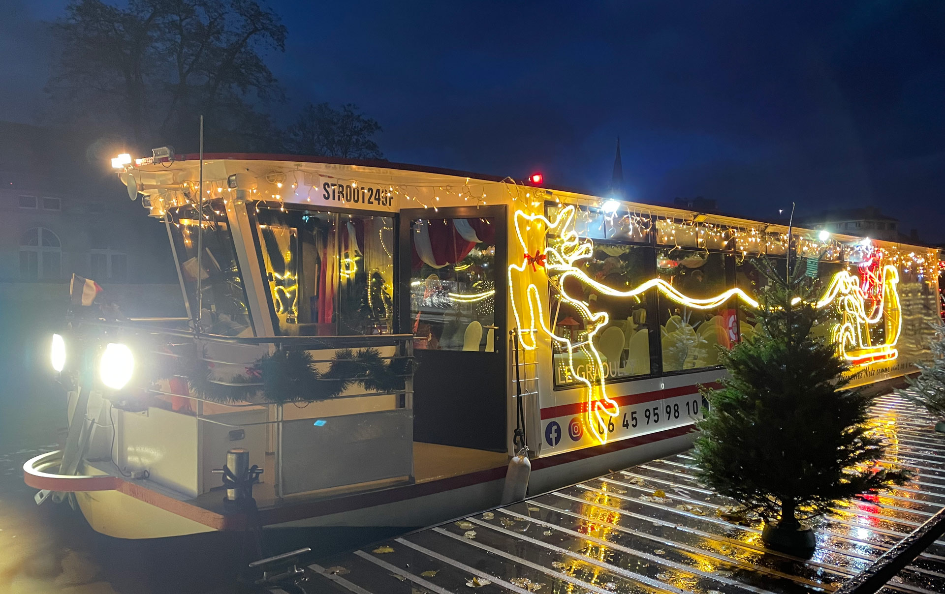 Les apéros boat de Noël