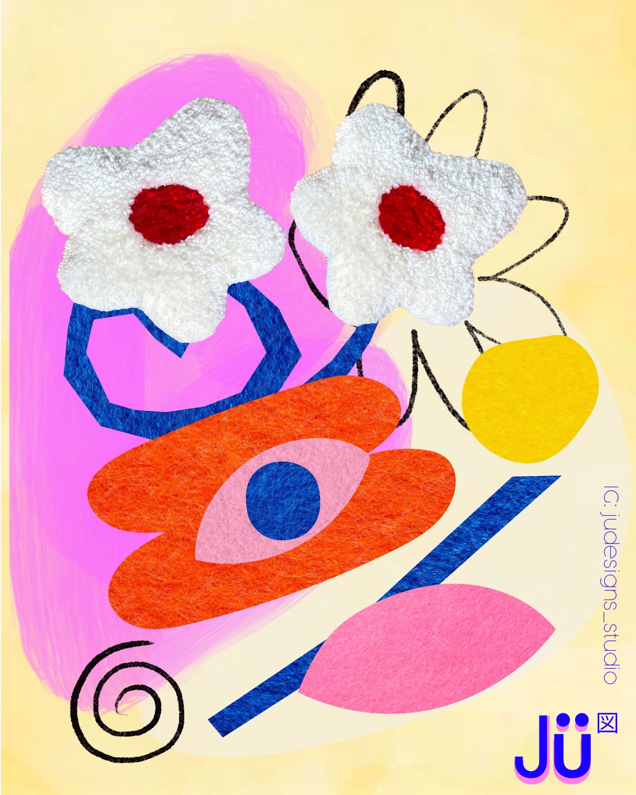 Museum Break : Atelier de collage textile et peinture pour adultes