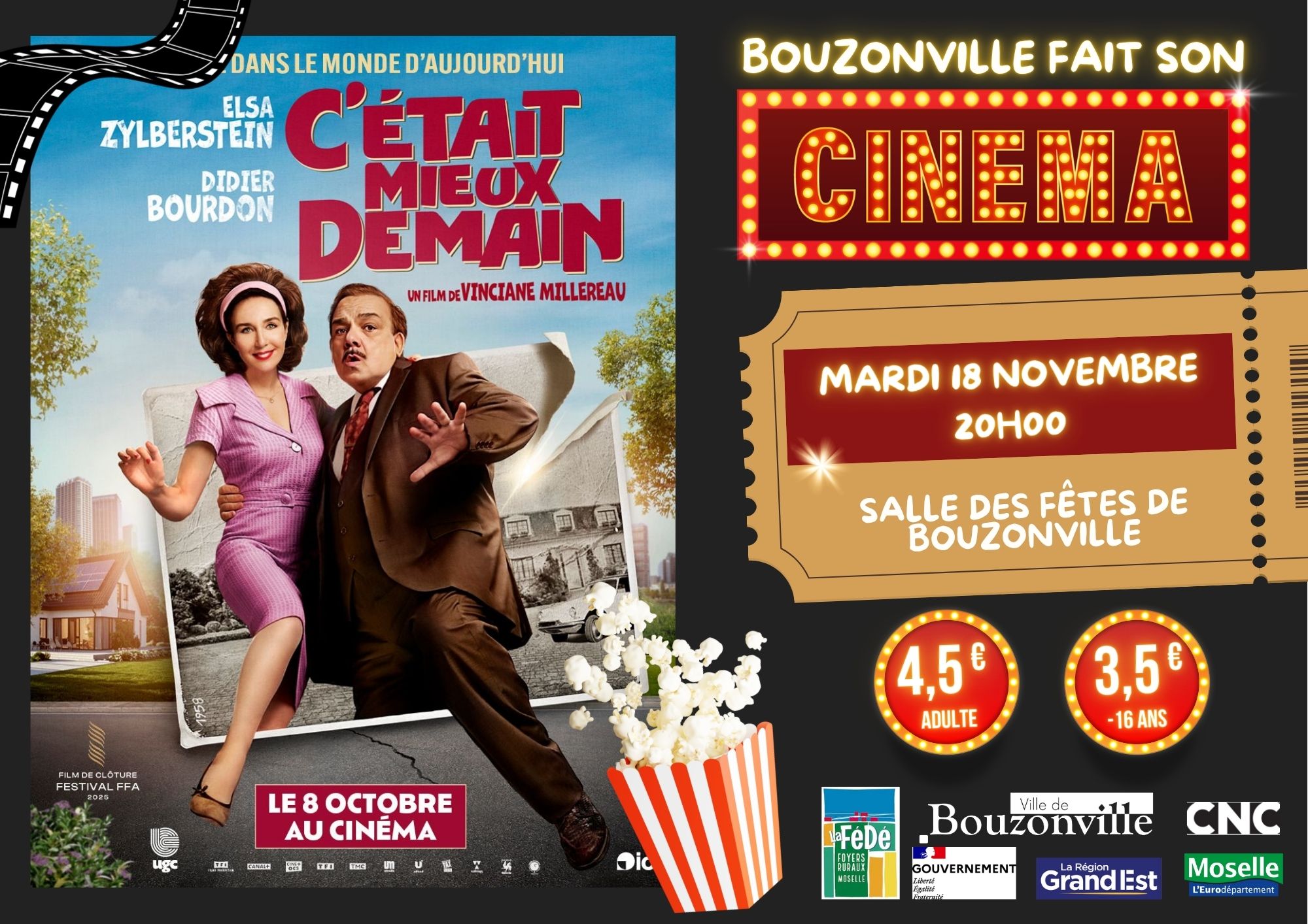 Bouzonville fait son cinéma - "C'était mieux demain"