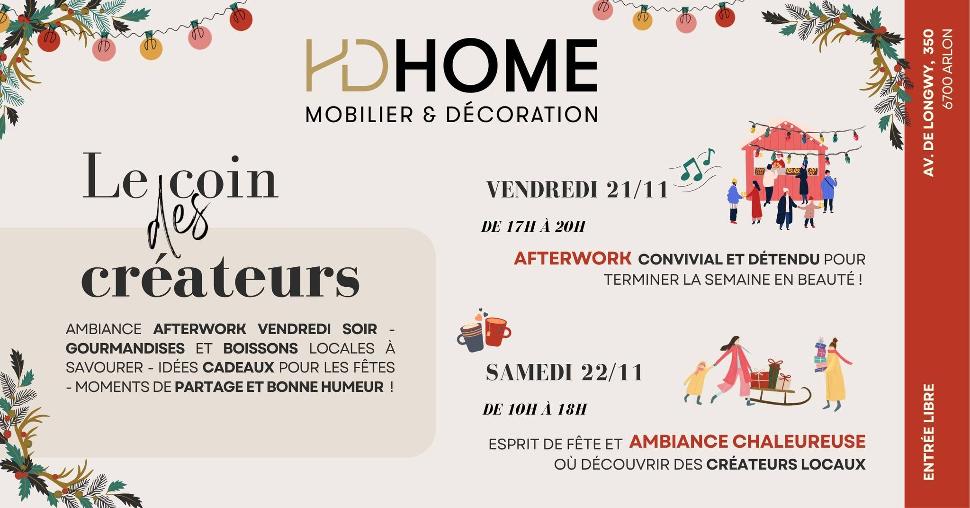 Le coin des créateurs à Arlon