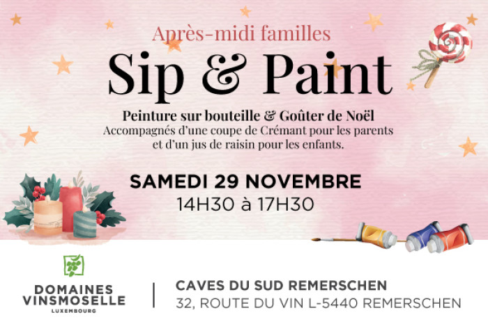 Sip & Paint - Christmas Theme