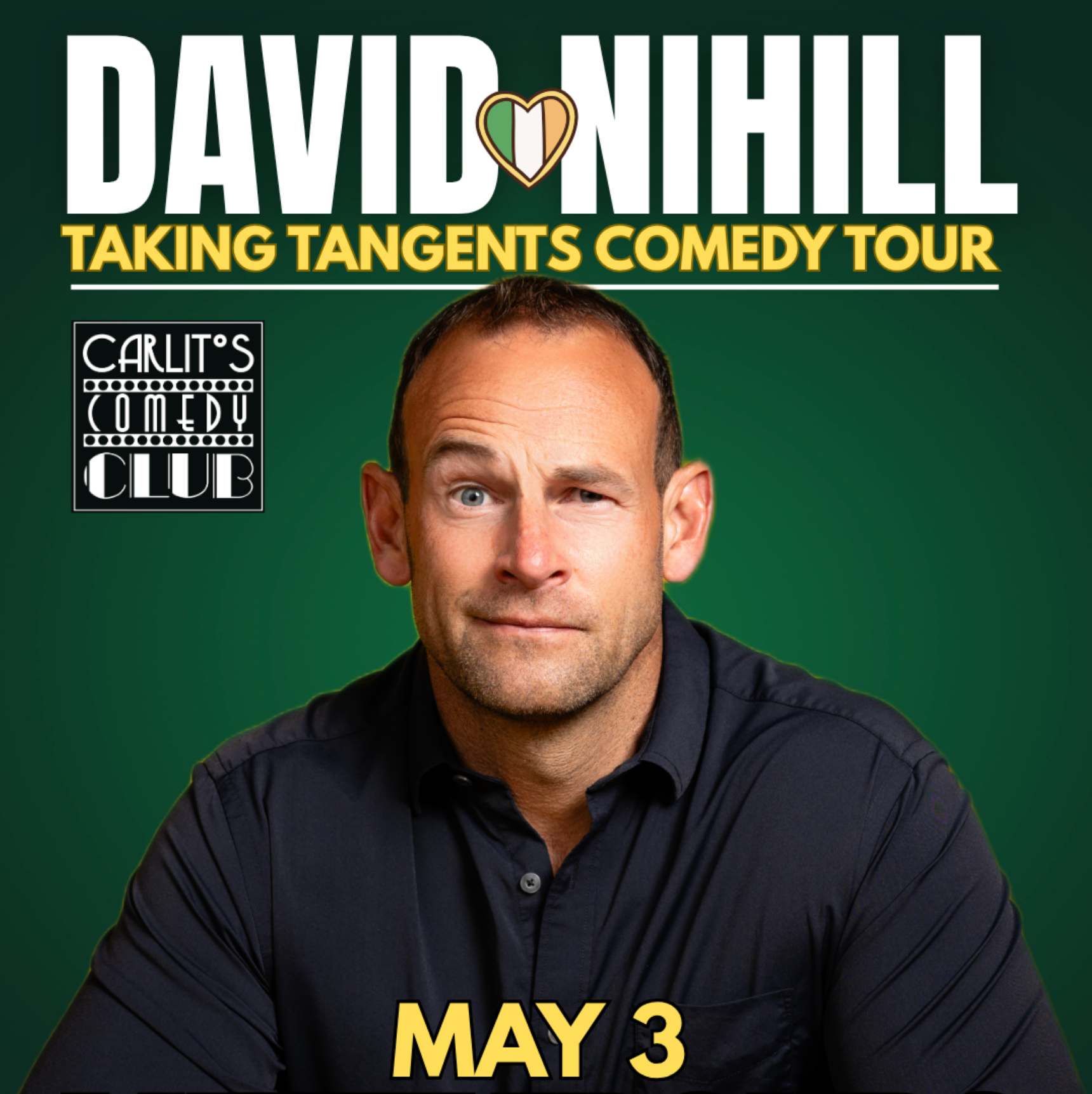 David Nihill - Taking Tangents Comedy Tour - English Stand-up Comedy