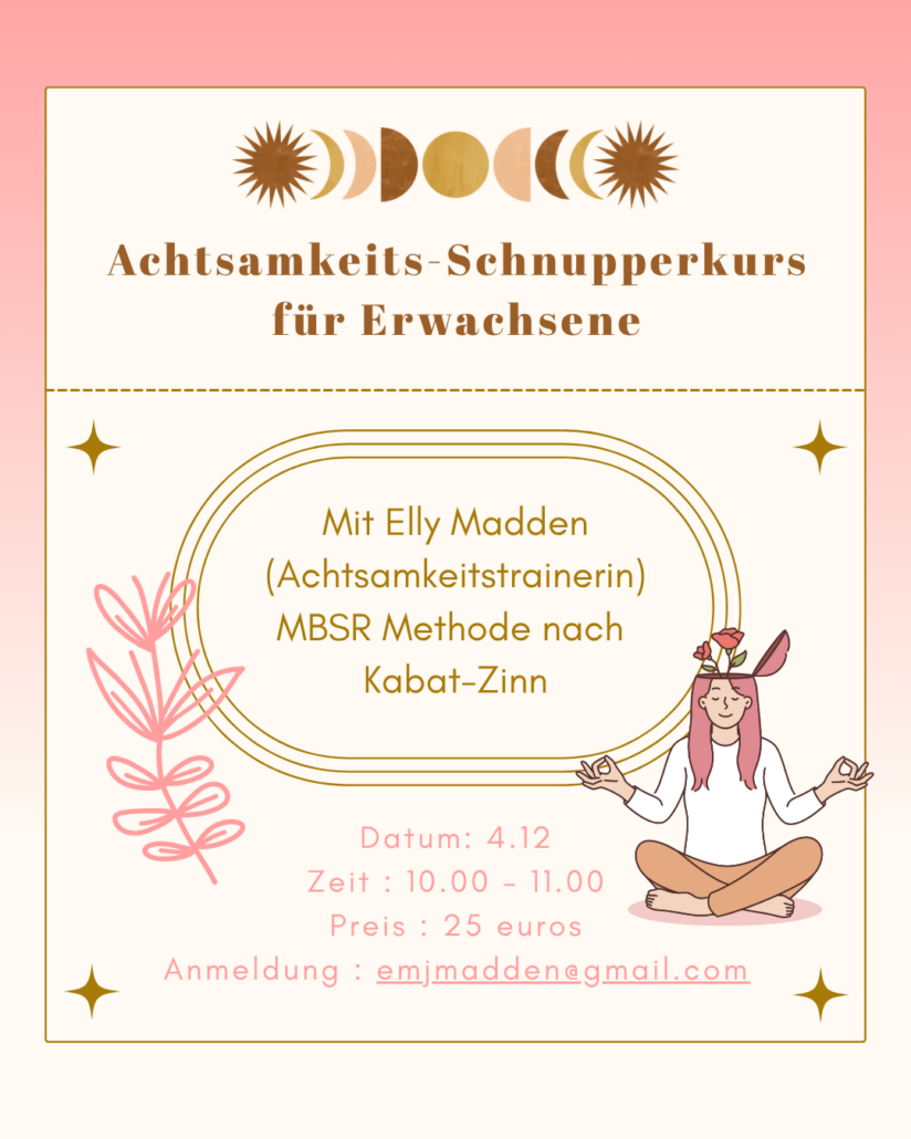 Mindfulness for adults