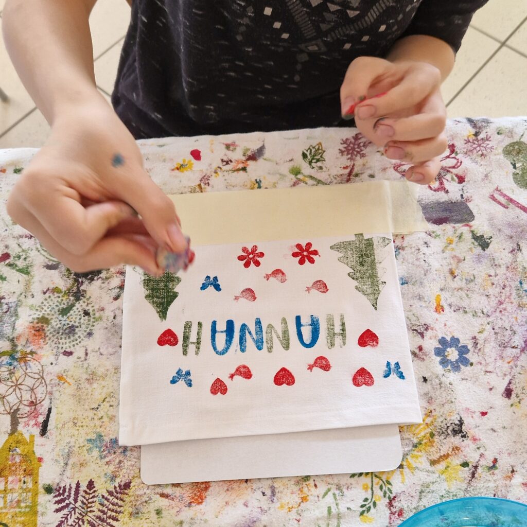 Leinenlos : Impression sur tissu