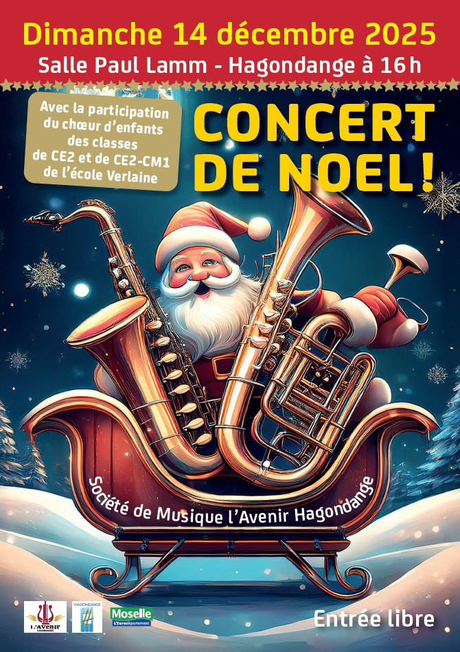 Concert de Noël de la Société de Musique l'Avenir