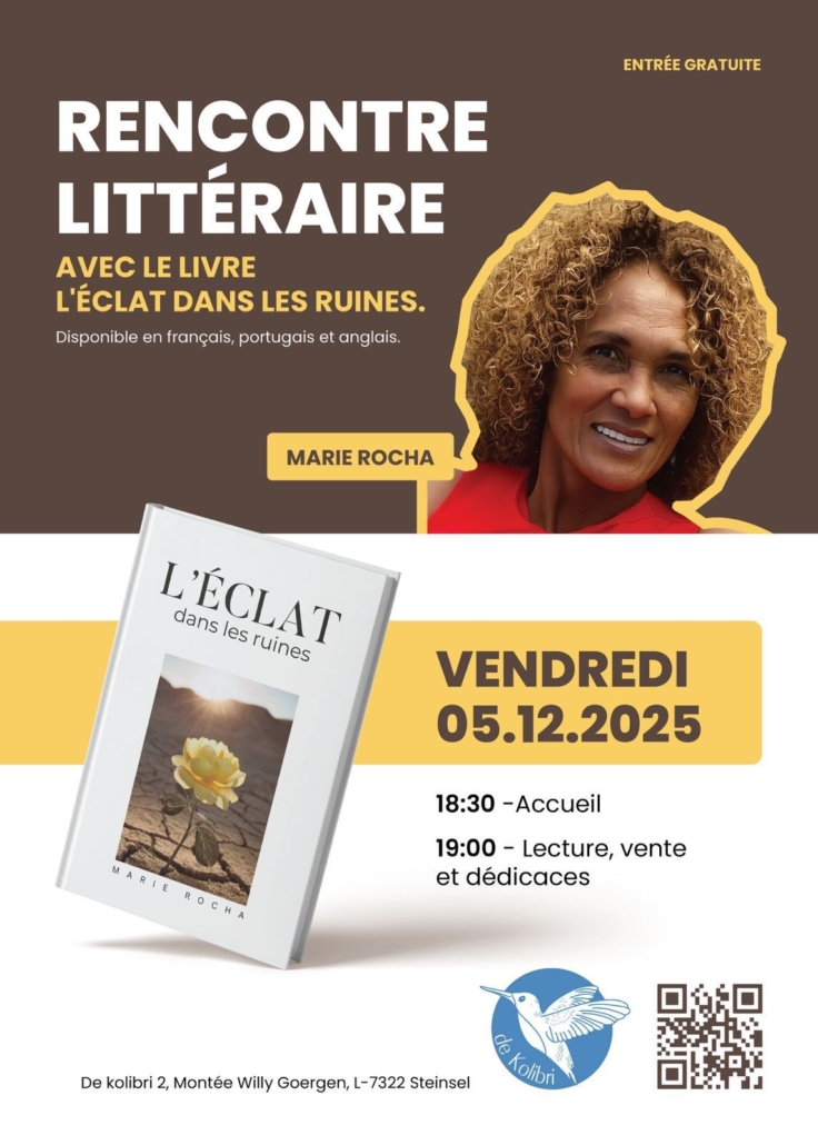 Rencontre Littéraire – L’Eclat dans les ruines