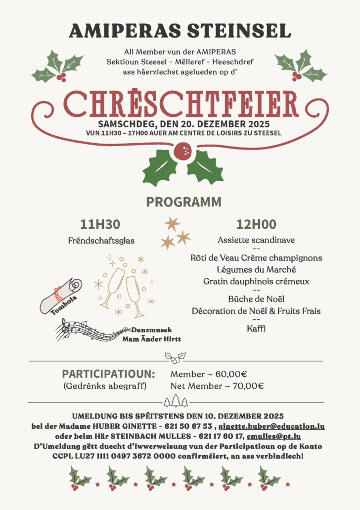 Fête de Noël Amiperas