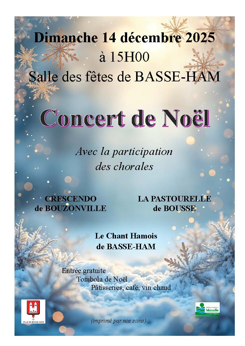 Christmas Concert Chant Hamois
