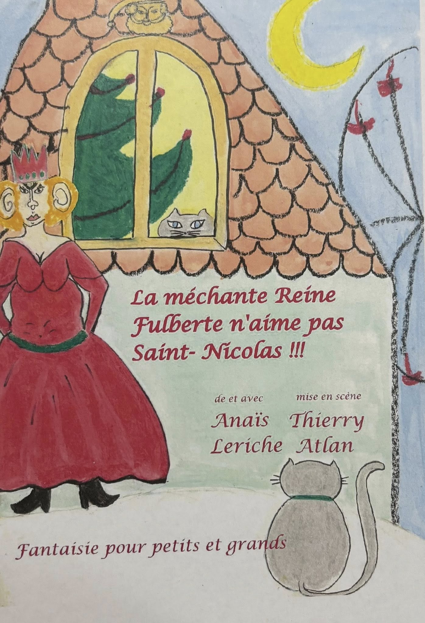 Spectacle - La méchante Reine Fulberte n'aime pas Saint-Nicolas