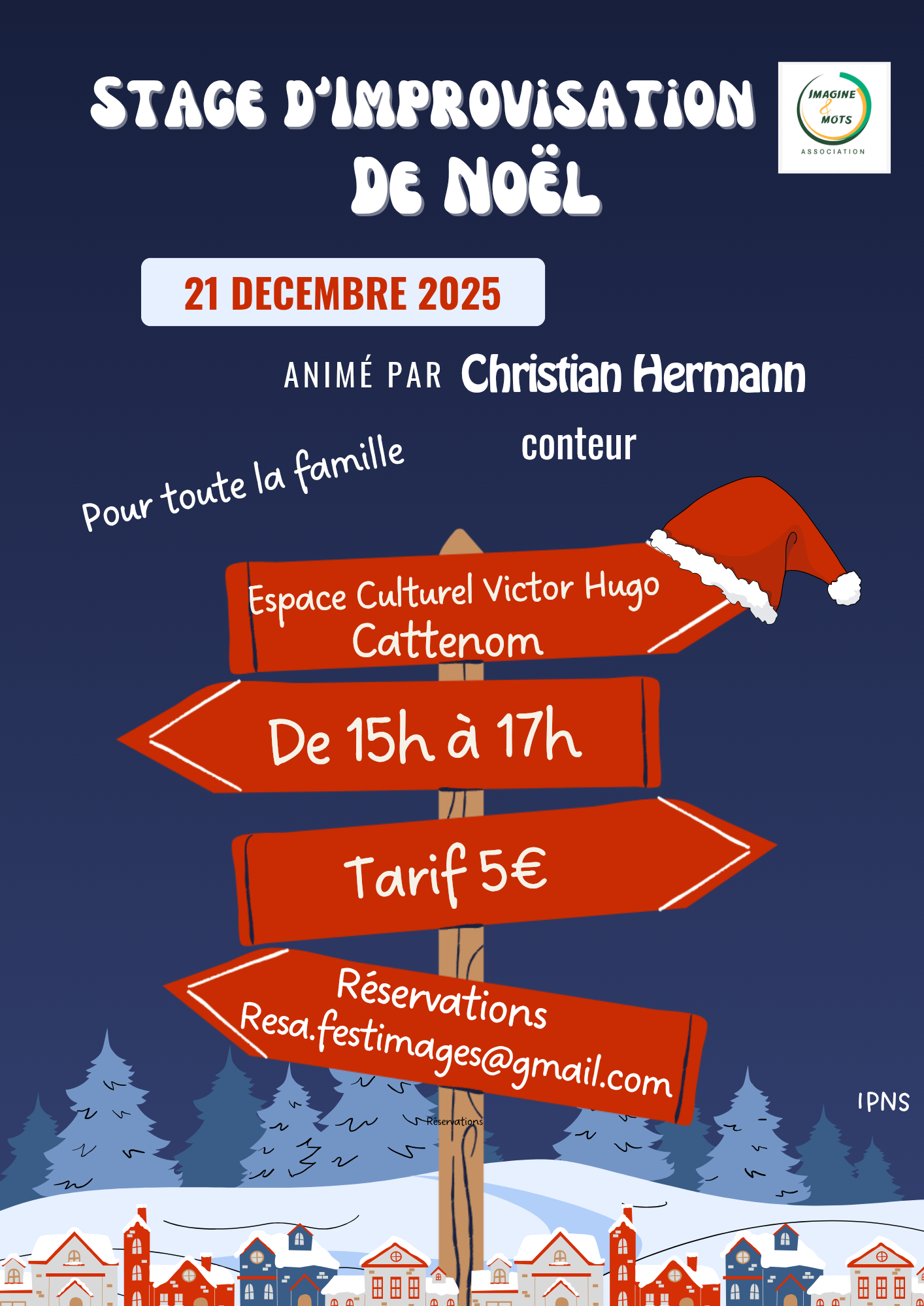 Stage d'improvisation de Noël