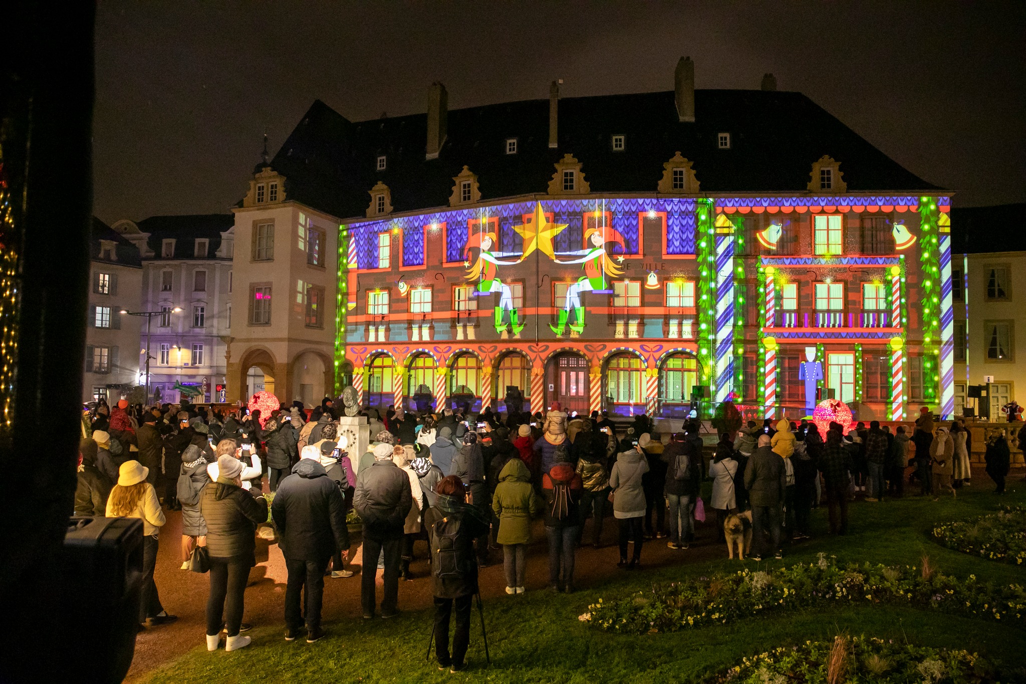 Mapping de Noël