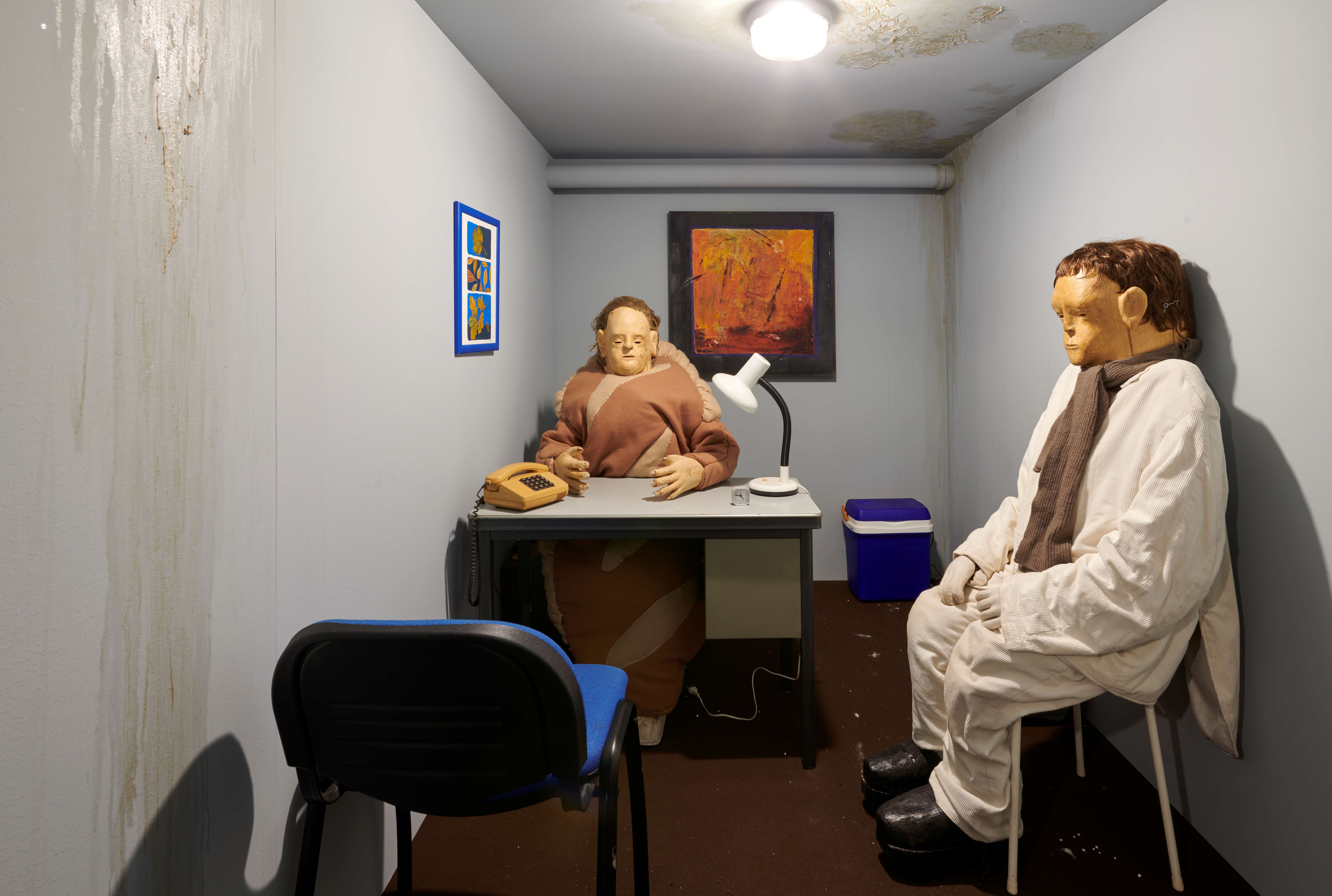 Que fais-tu dans cette exposition ?