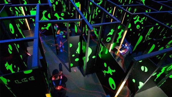 Partie de Laser Game Evolution!