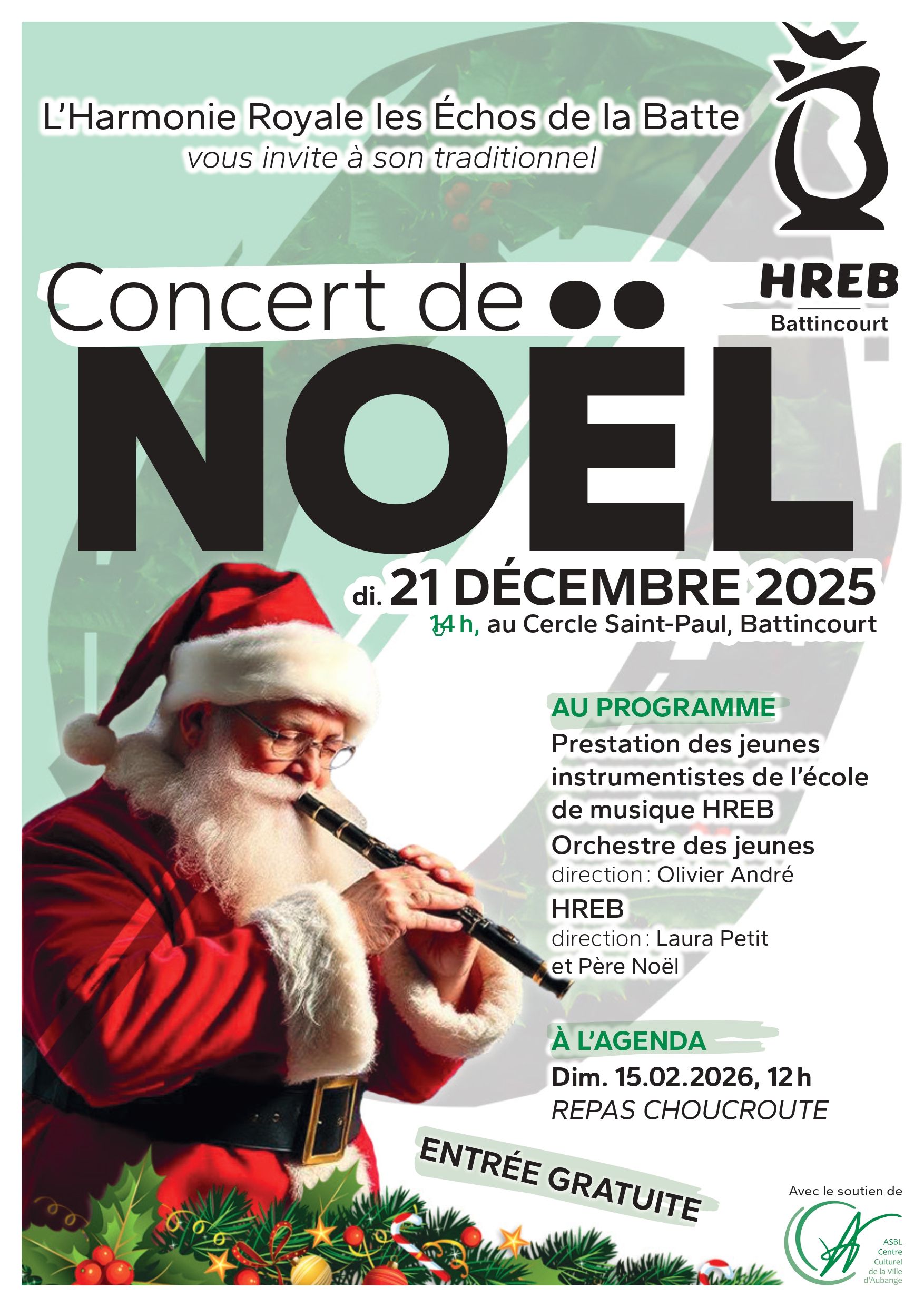 Concert de Noël HREB