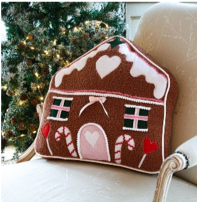 Coussin maison en pain d'épice