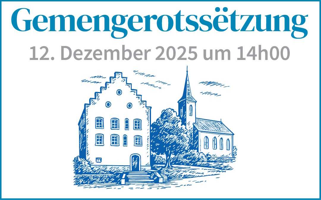 Next meeting of the Manternach City Council