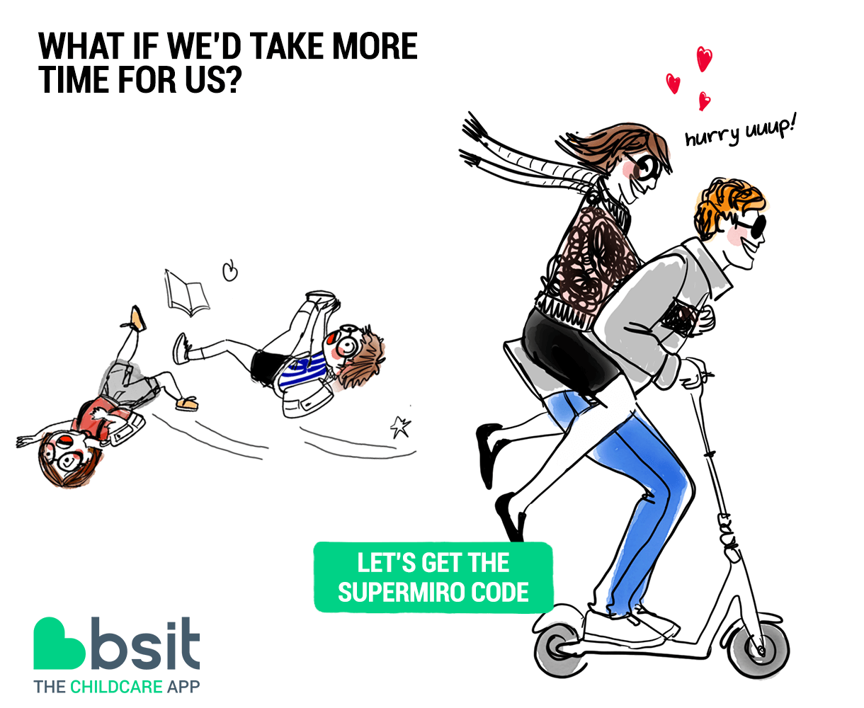 Get your first free babysitting with Supermiro and Bsit