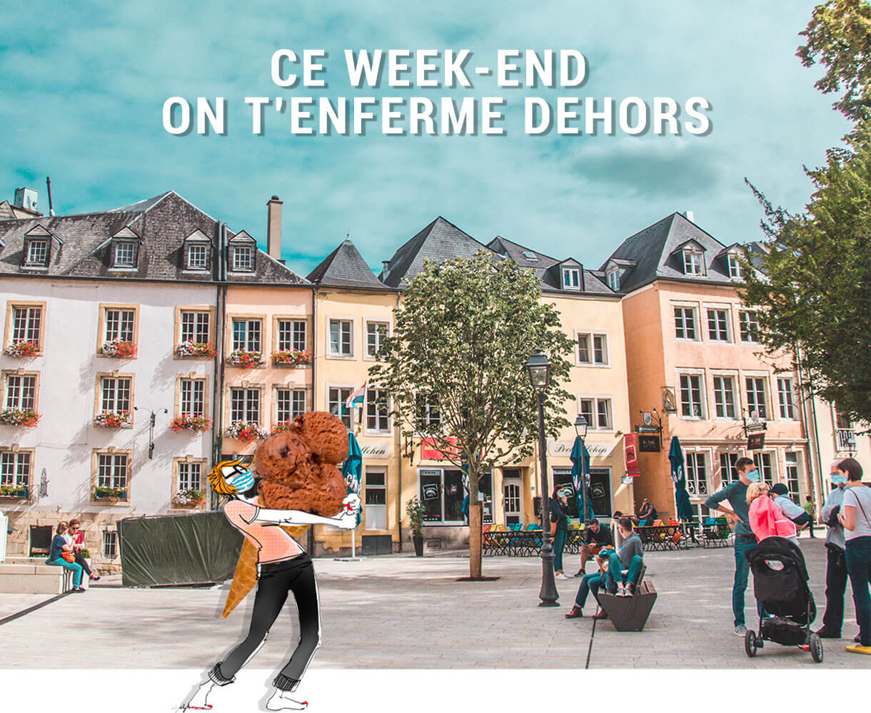 Ce week-end on t'enferme dehors ! ☀️