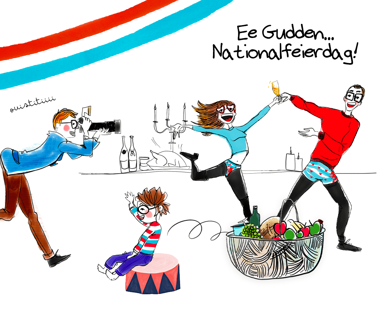 #nationalfeierdag2021 – La fête à la maison !