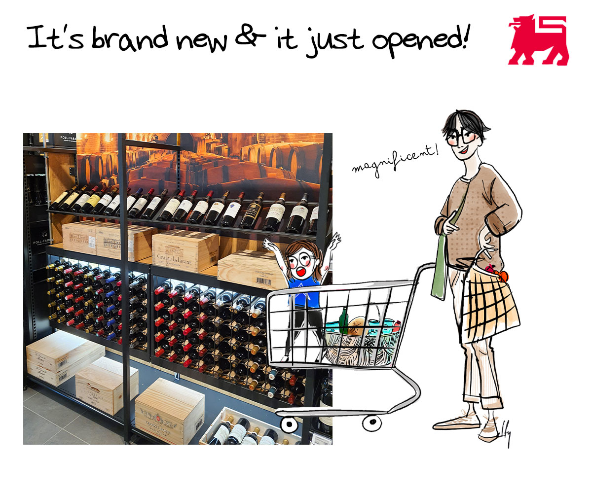 The pleasure of shopping!